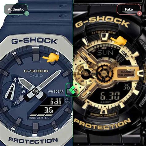 fake g-shock watches on amazon|authentic g shock.